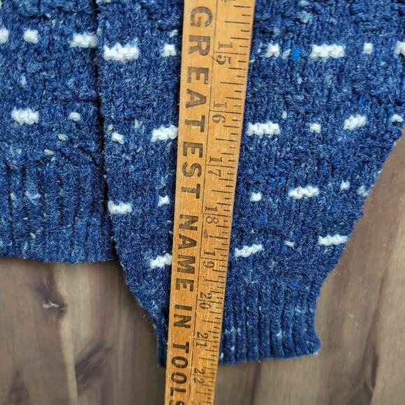 Eric Rhodes Vintage '90s Chunky Knit Grunge Grandpa Alex G Pullover Sweater XL - Picture 5 of 6